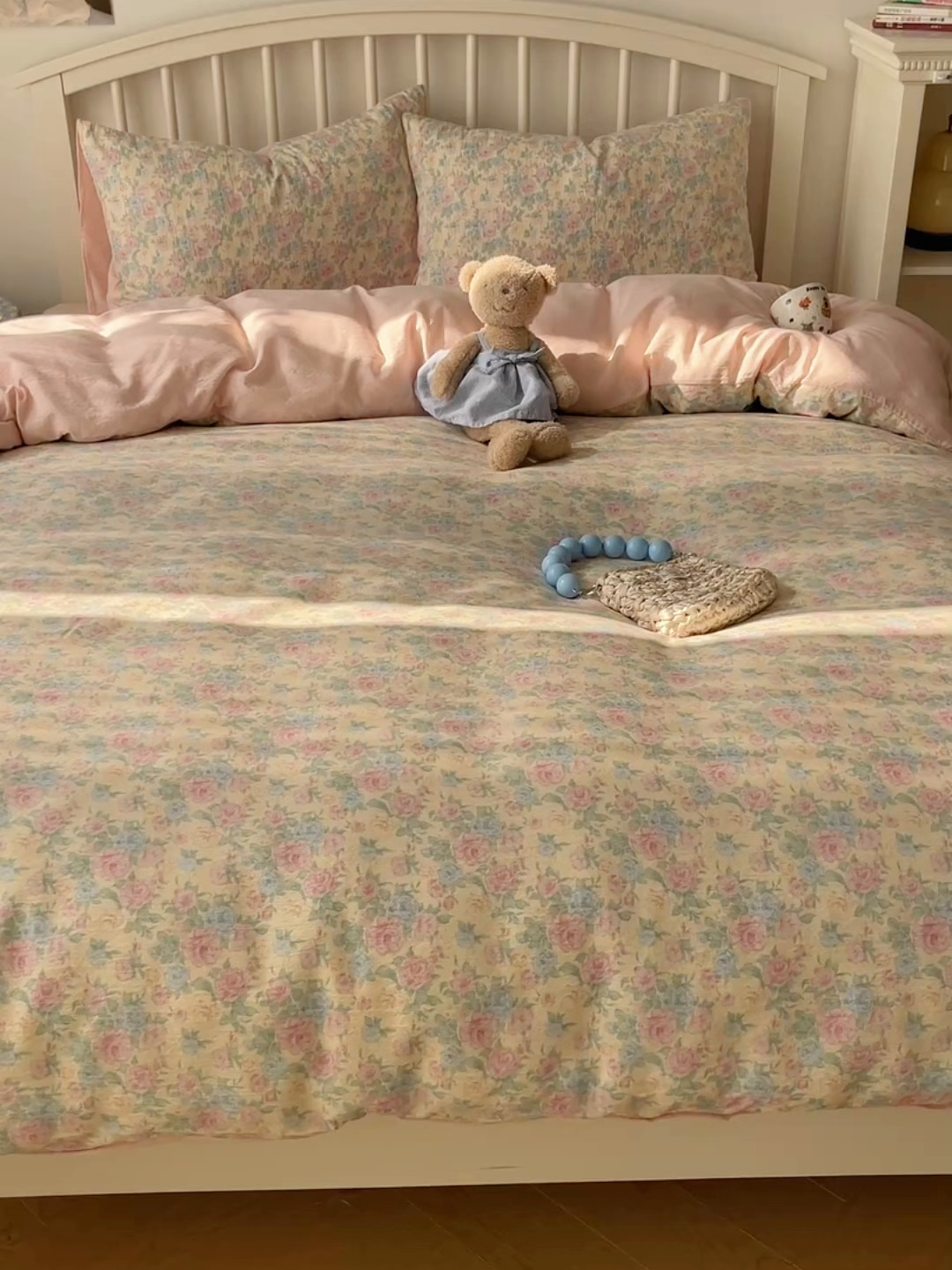 91家纺网 家纺一手货源 找家纺 繁花家居 2025学生季第二波木棉水洗棉四件套三件套跑量款 陌生花开