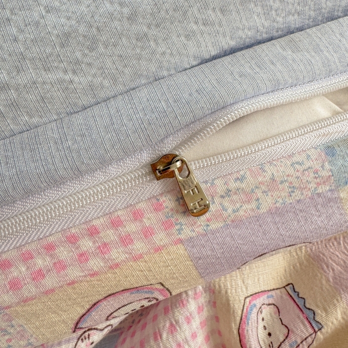 91家纺网 家纺一手货源 找家纺 繁花家居 2025学生季第二波木棉水洗棉四件套三件套跑量款 小猫集结号