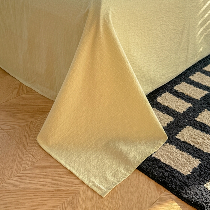 91家纺网 家纺一手货源 找家纺 繁花家居 2025学生季第二波木棉水洗棉四件套三件套跑量款 樱桃酱