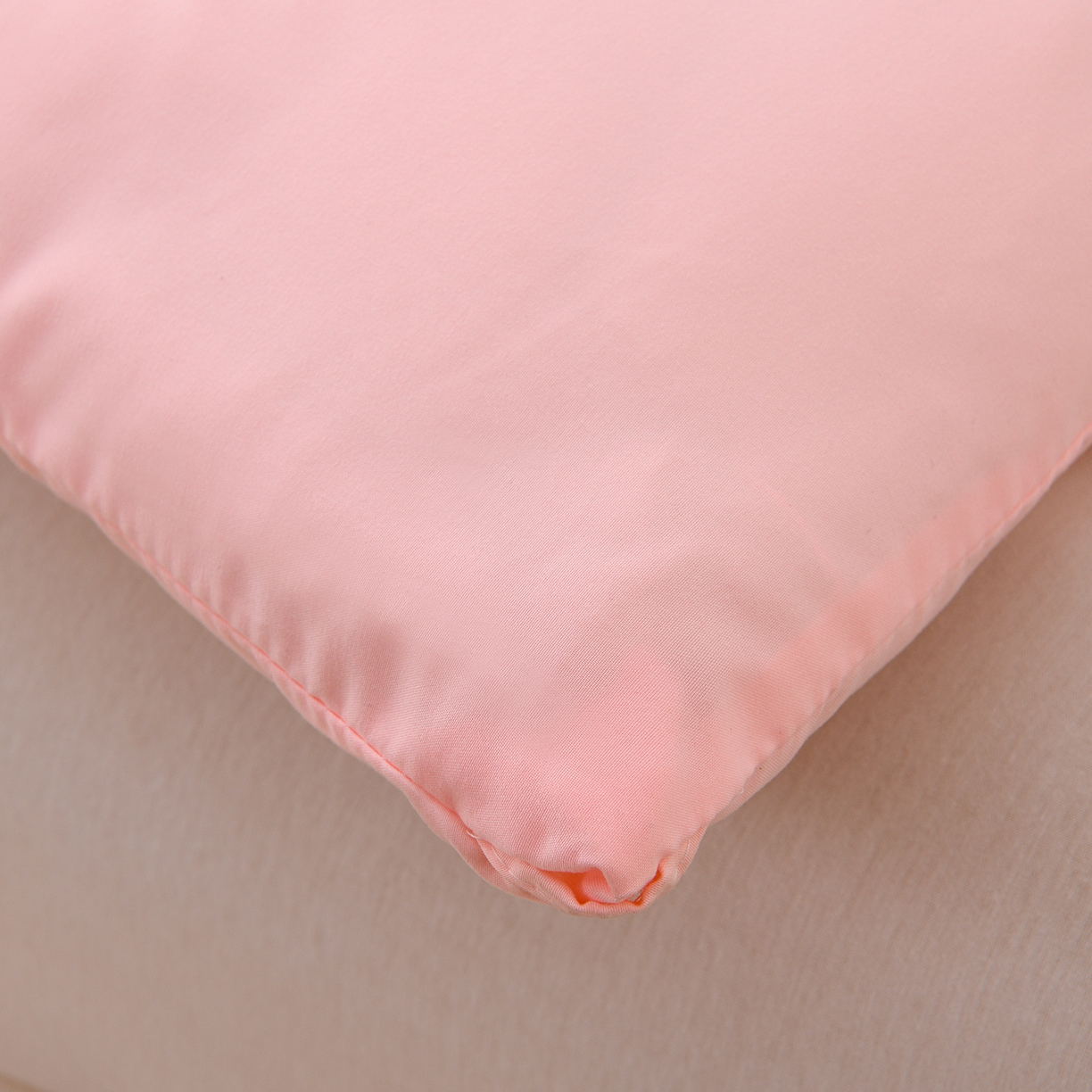 91家纺网 家纺一手货源 找家纺 易展家居 2025新款水洗棉大豆被 熊猫-西柚粉