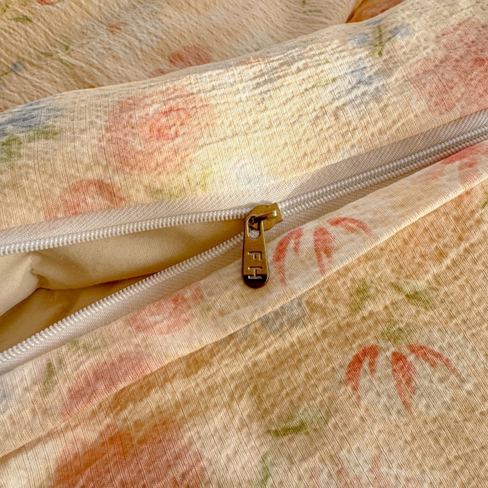 91家纺网 家纺一手货源 找家纺 繁花家居 2025学生季第二波木棉水洗棉四件套三件套跑量款 茱丽叶