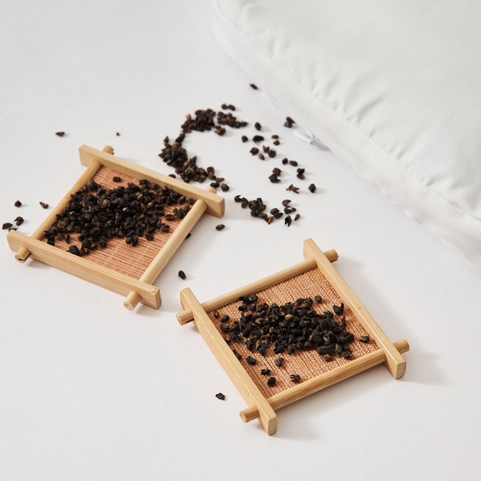 91家纺网 家纺一手货源 找家纺 （总）境月枕芯坊2025新款可调节黑苦荞麦枕