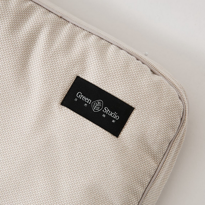 91家纺网 家纺一手货源 找家纺 境月枕芯坊2025新款可调节黑苦荞麦枕 黑苦荞麦枕-浅咖30*50cm