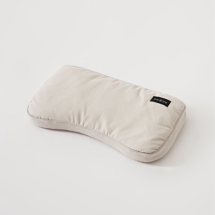 91家纺网 家纺一手货源 找家纺 境月枕芯坊2025新款可调节黑苦荞麦枕 黑苦荞麦枕-浅咖30*50cm