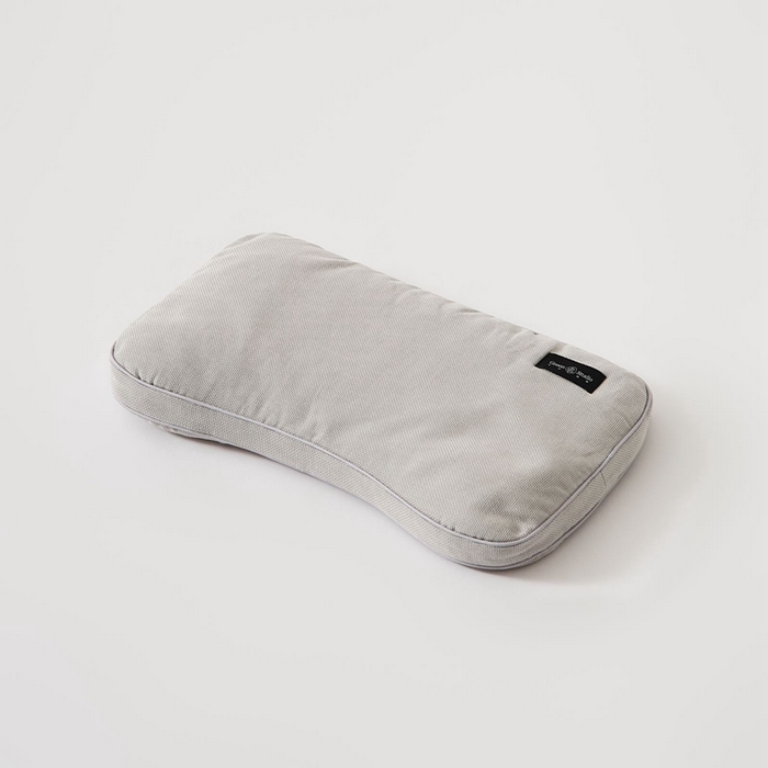 91家纺网 家纺一手货源 找家纺 境月枕芯坊2025新款可调节黑苦荞麦枕 黑苦荞麦枕-灰色30*50cm