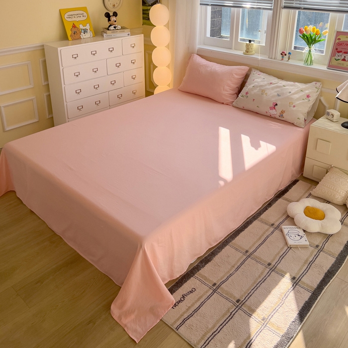 91家纺网 家纺一手货源 找家纺 水墨江南 2025新款超柔水洗棉印花四件套 丛林女孩