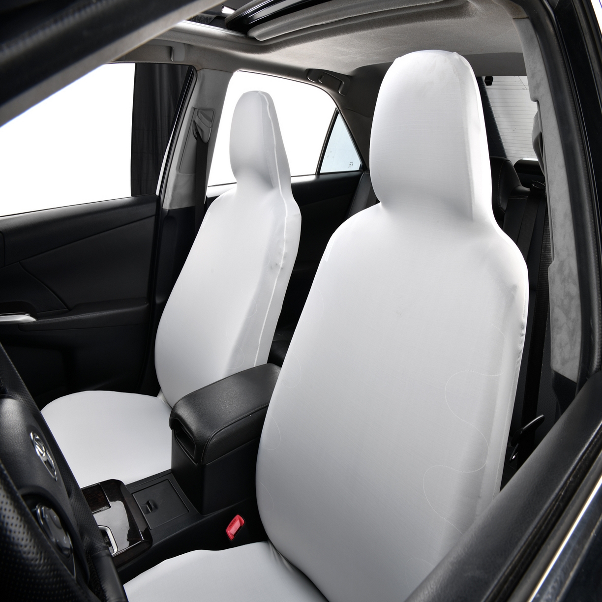 91家纺网 家纺一手货源 找家纺 （总）千彤沙发垫 2025新款凉感冰丝b-弹力全包围汽车前排座椅套单只 装