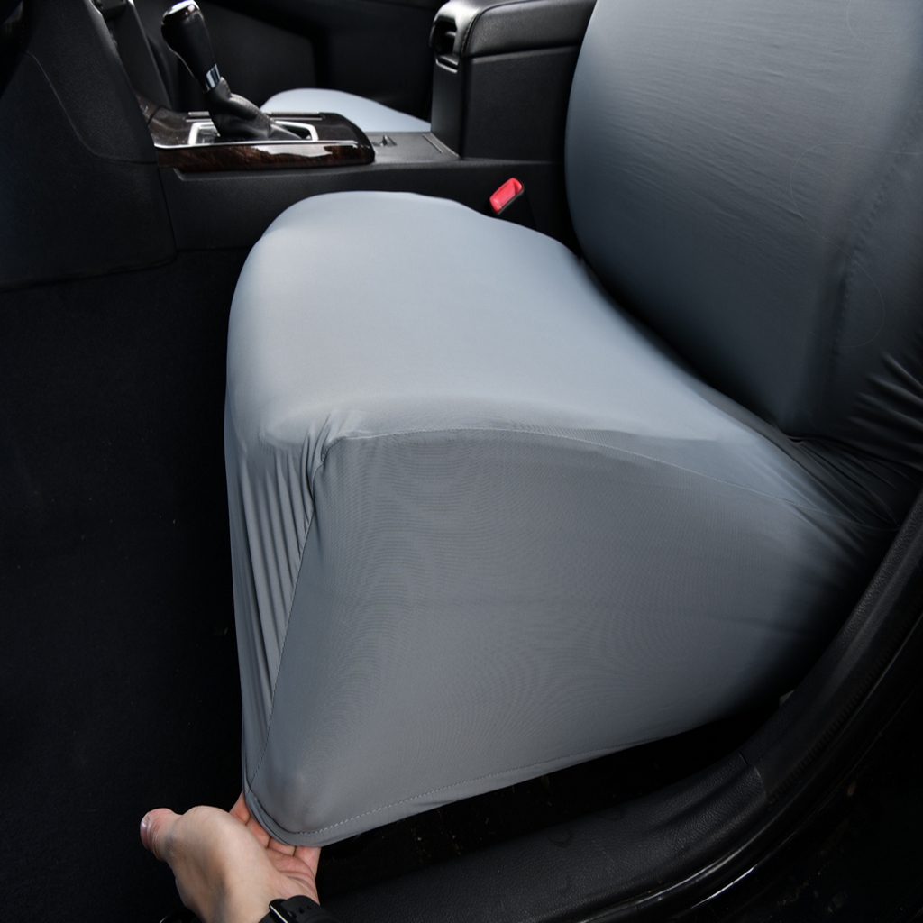 91家纺网 家纺一手货源 找家纺 千彤沙发垫 2025新款凉感冰丝b-弹力全包围汽车前排座椅套单只 装 冰雾蓝