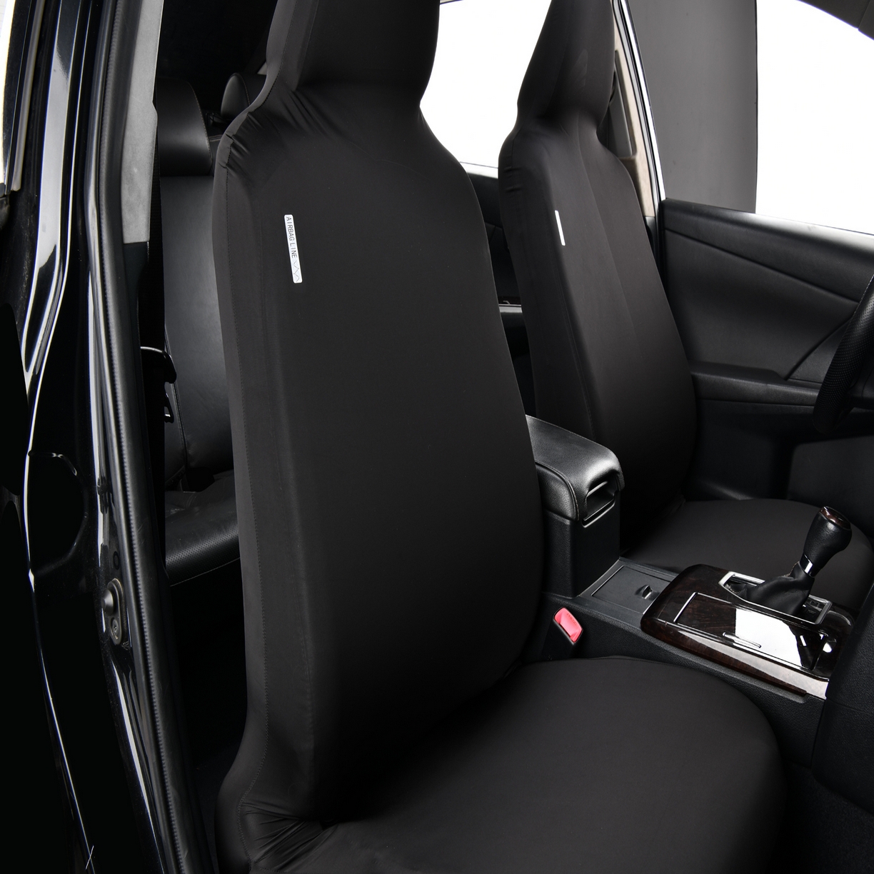 91家纺网 家纺一手货源 找家纺 千彤沙发垫 2025新款凉感冰丝b-弹力全包围汽车前排座椅套单只 装 黑色