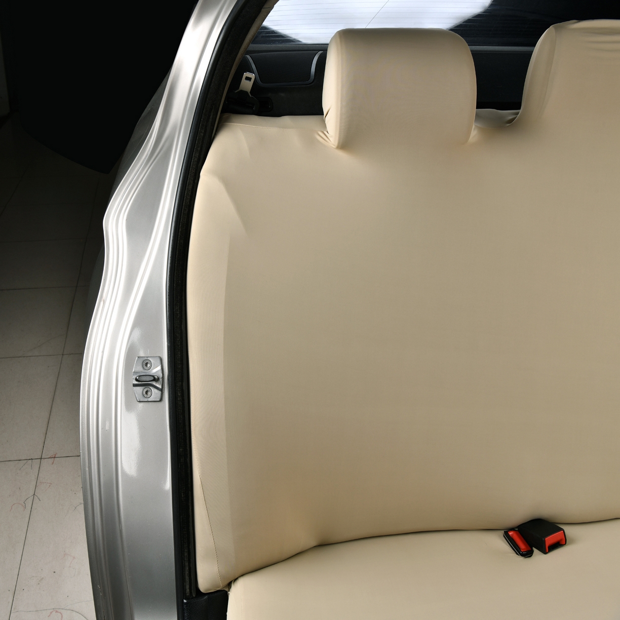 91家纺网 家纺一手货源 找家纺 千彤沙发垫 2025新款凉感冰丝b-弹力全包汽车后排三人座椅套 米咖