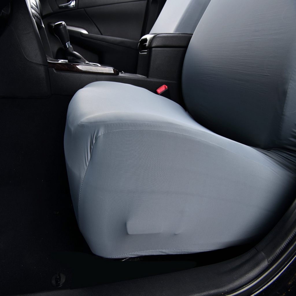 91家纺网 家纺一手货源 找家纺 千彤沙发垫 2025新款凉感冰丝a-弹力全包围 汽车前排座椅套单只装 蓝灰