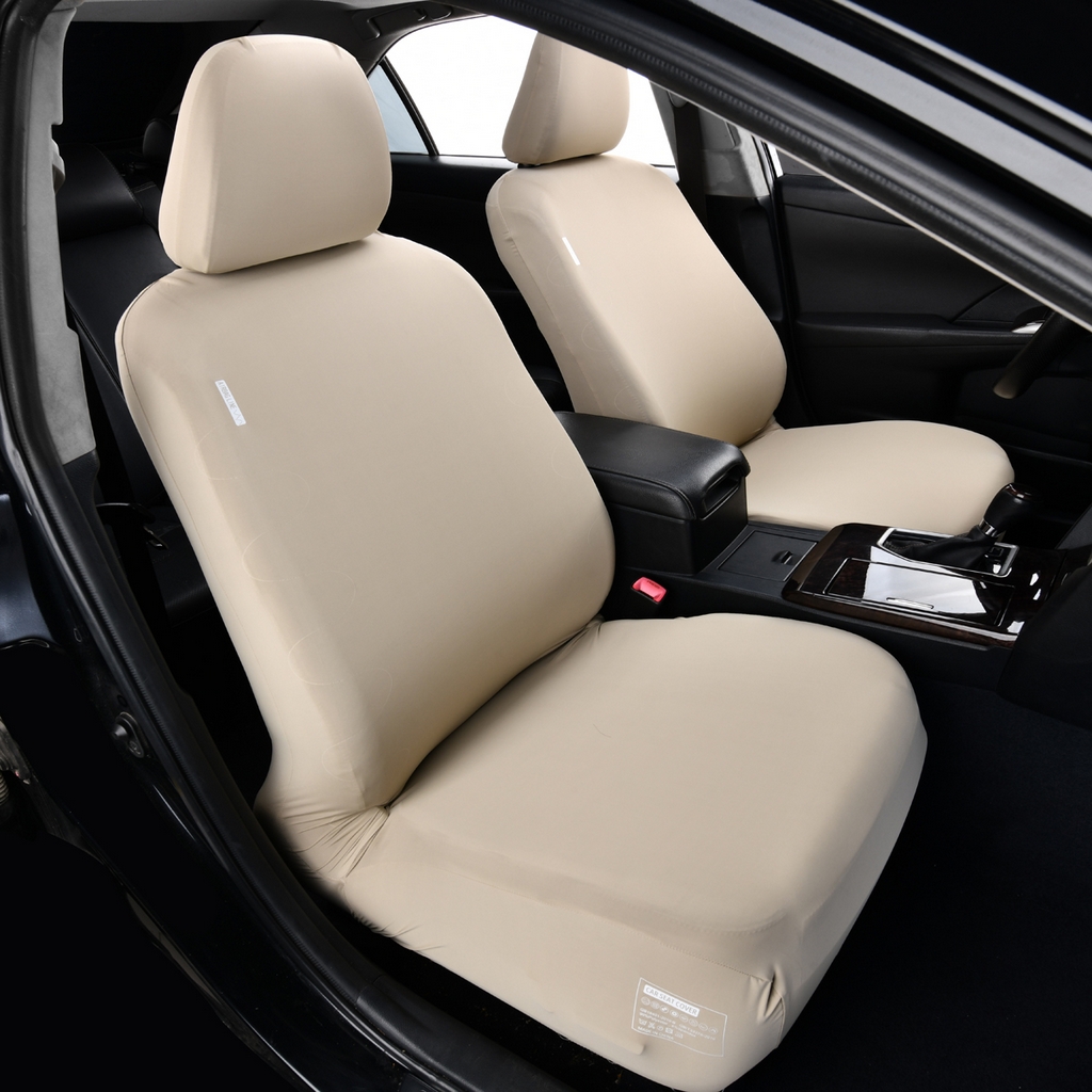 91家纺网 家纺一手货源 找家纺 千彤沙发垫 2025新款凉感冰丝a-弹力全包围 汽车前排座椅套单只装 米咖