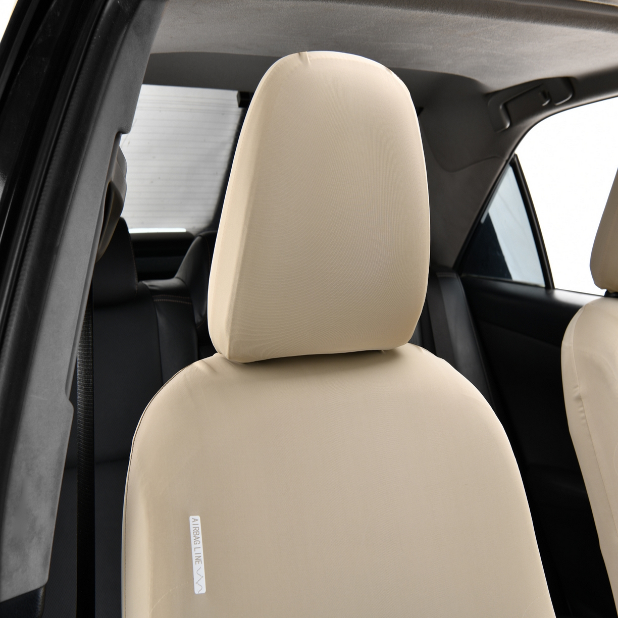 91家纺网 家纺一手货源 找家纺 千彤沙发垫 2025新款凉感冰丝a-弹力全包围 汽车前排座椅套单只装 米咖