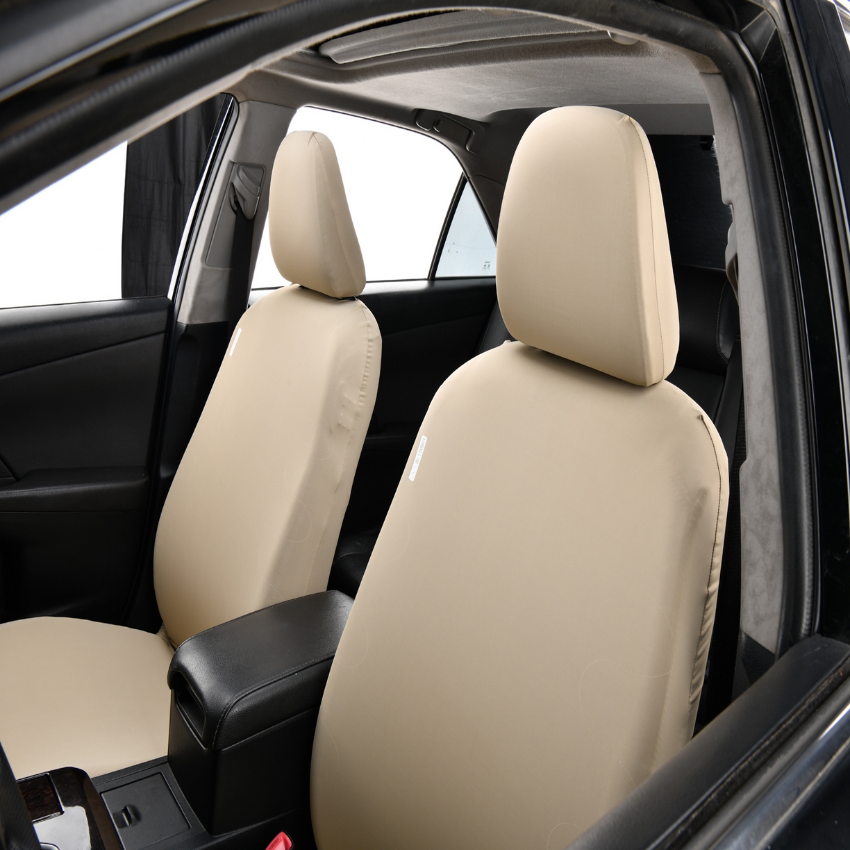 91家纺网 家纺一手货源 找家纺 千彤沙发垫 2025新款凉感冰丝a-弹力全包围 汽车前排座椅套单只装 米咖