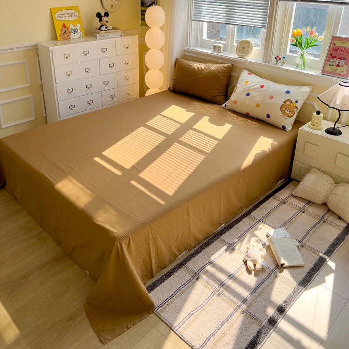 91家纺网 家纺一手货源 找家纺 水墨江南 2025新款超柔水洗棉印花四件套 好朋友