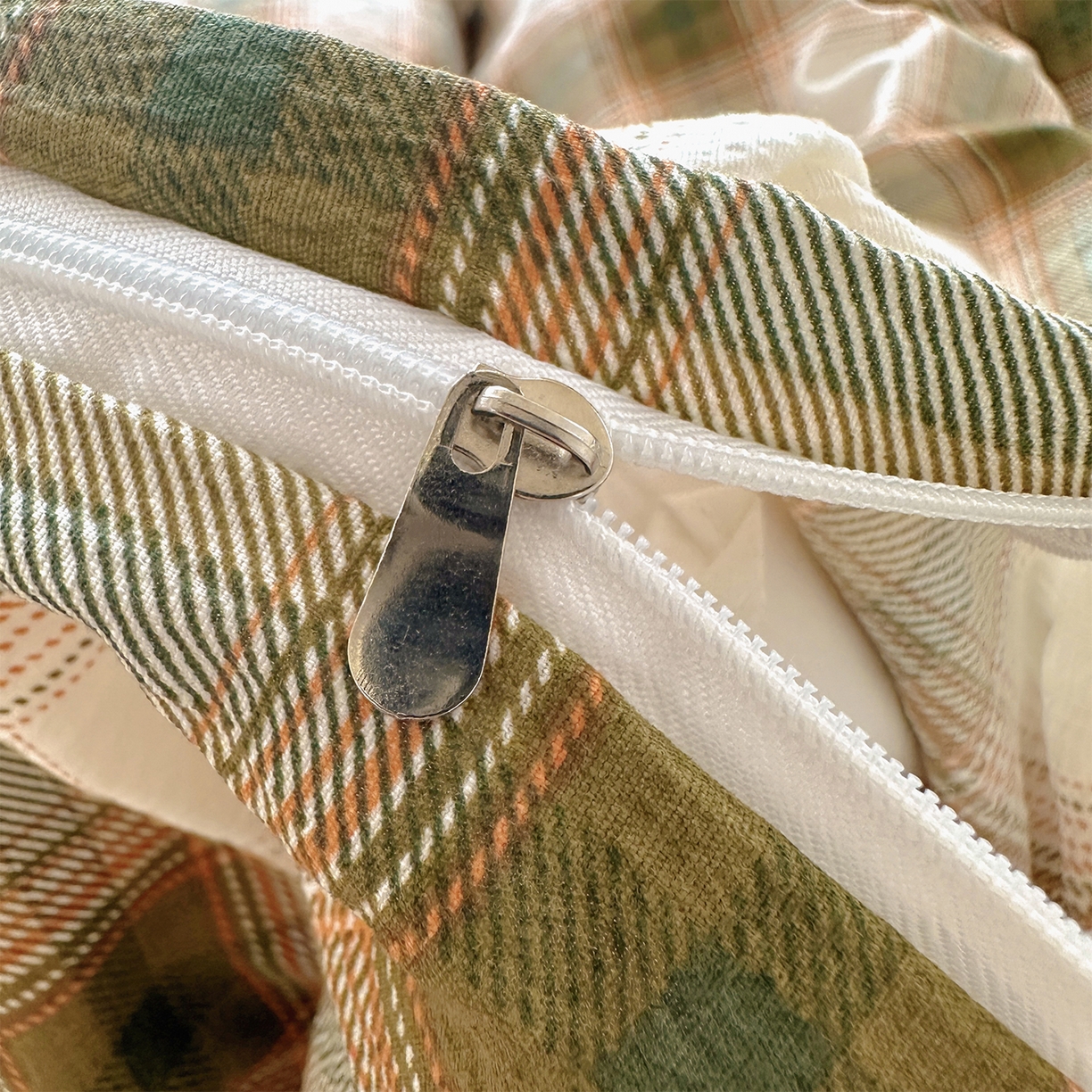 91家纺网 家纺一手货源 找家纺 美梦家纺2025新款木棉皱皱纱学生床盖四件套 葵野