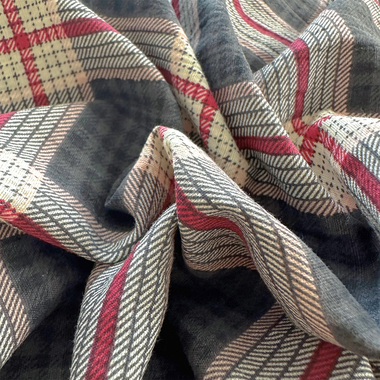 91家纺网 家纺一手货源 找家纺 美梦家纺2025新款木棉皱皱纱学生床盖四件套 幻夜