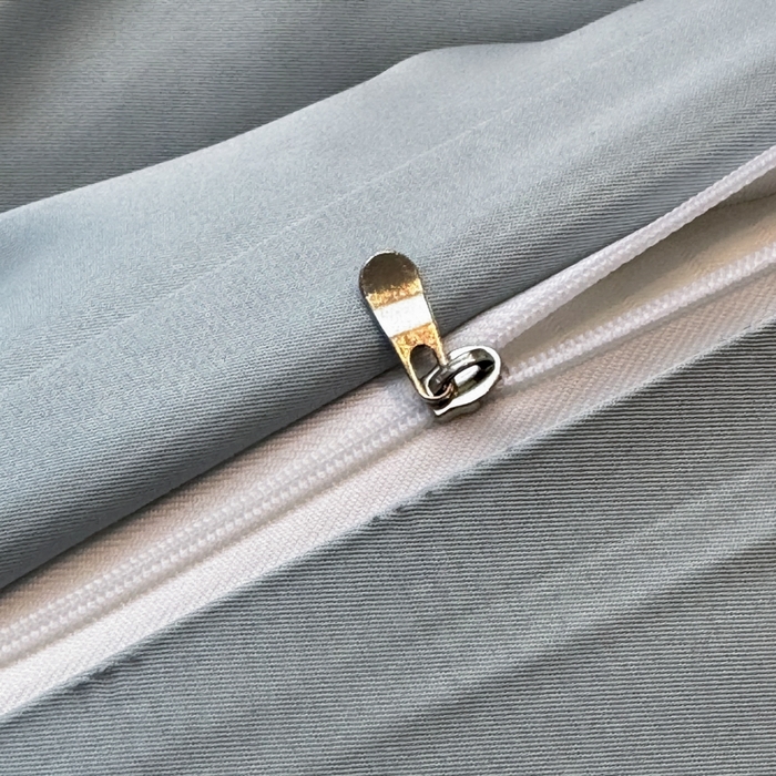 91家纺网 家纺一手货源 找家纺 红嘴企鹅2025新款幻影冰丝四件套-蝴蝶系列 幻影-兰色