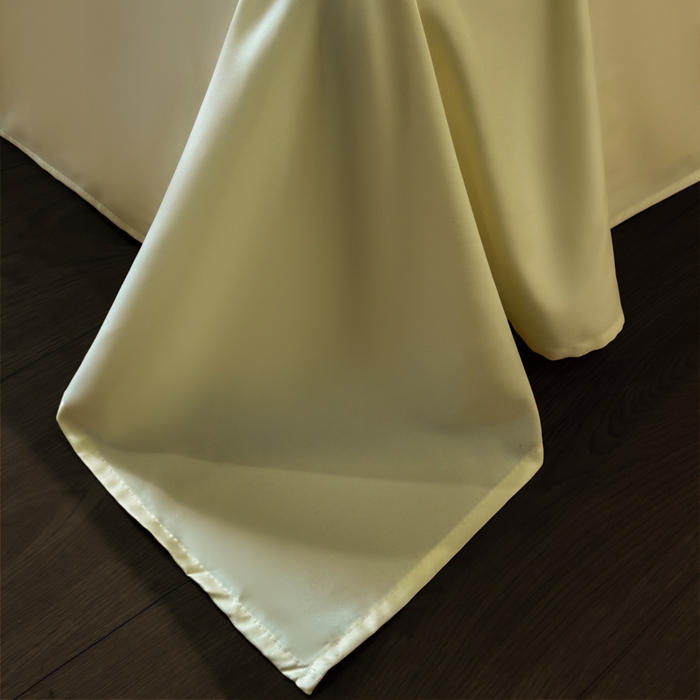 91家纺网 家纺一手货源 找家纺 红嘴企鹅2025新款幻影冰丝四件套-蝴蝶系列 幻影-奶昔白