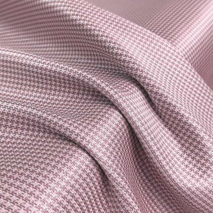 91家纺网 家纺一手货源 找家纺 红嘴企鹅2025新款千鸟格提花冰丝凉席（量大可聊） 千鸟格-提花粉