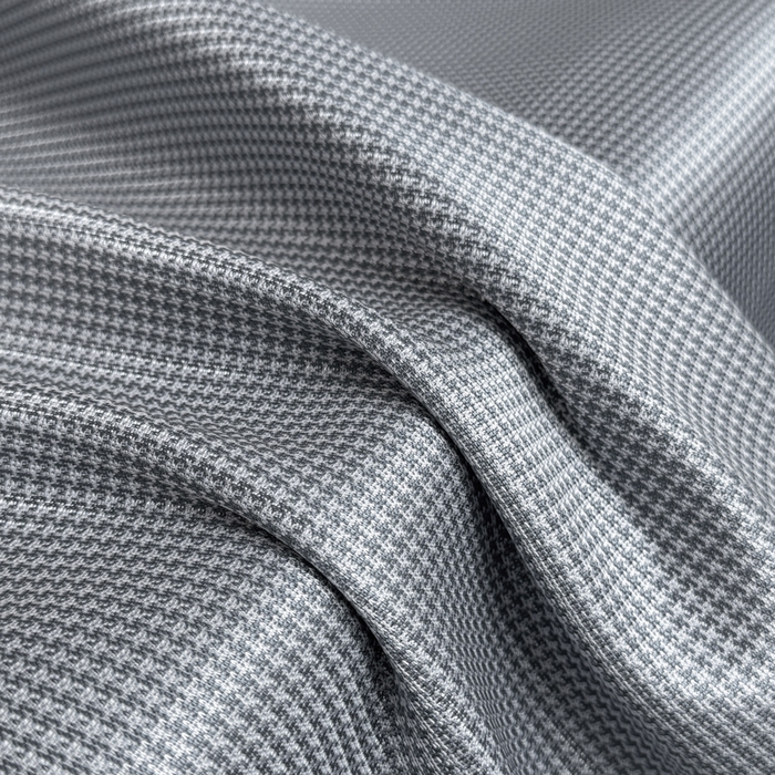 91家纺网 家纺一手货源 找家纺 红嘴企鹅2025新款千鸟格提花冰丝凉席（量大可聊） 千鸟格-提花灰