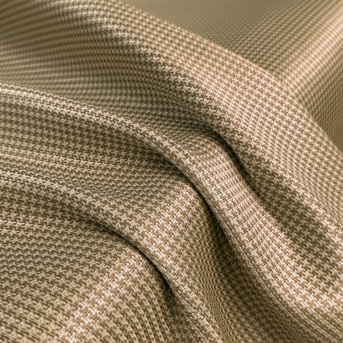 91家纺网 家纺一手货源 找家纺 红嘴企鹅2025新款千鸟格提花冰丝凉席（量大可聊） 千鸟格-提花咖