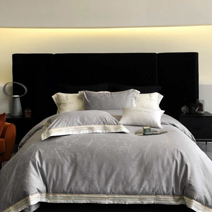 （总）馨蕊家居 2025新款全棉提花四件套-慕奈