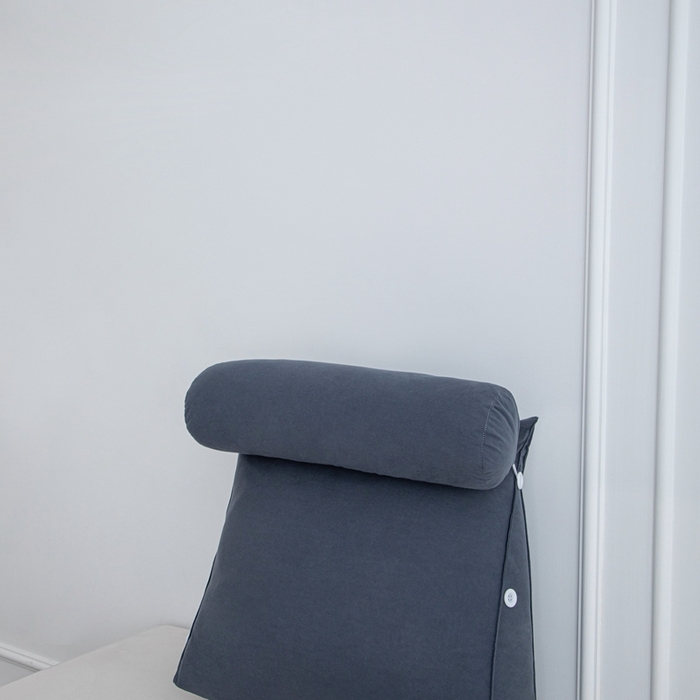 91家纺网 家纺一手货源 找家纺 （总）沐沐家纺 2026新款仿棉绒三角靠背带头枕