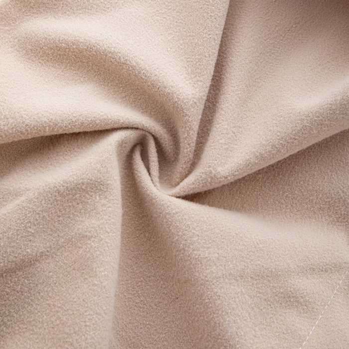 91家纺网 家纺一手货源 找家纺 沐沐家纺 2026新款仿棉绒三角靠背带头枕 杏色