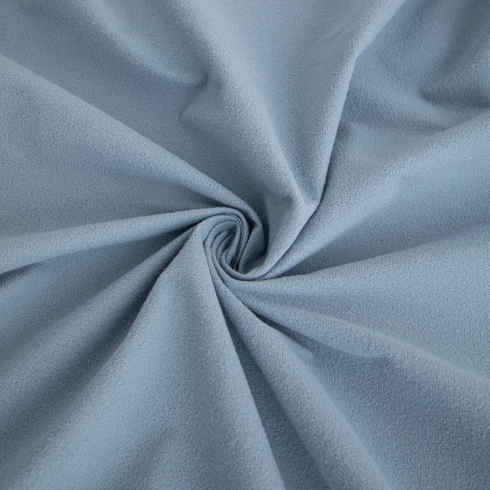 91家纺网 家纺一手货源 找家纺 沐沐家纺 2026新款仿棉绒三角靠背带头枕 烟灰蓝