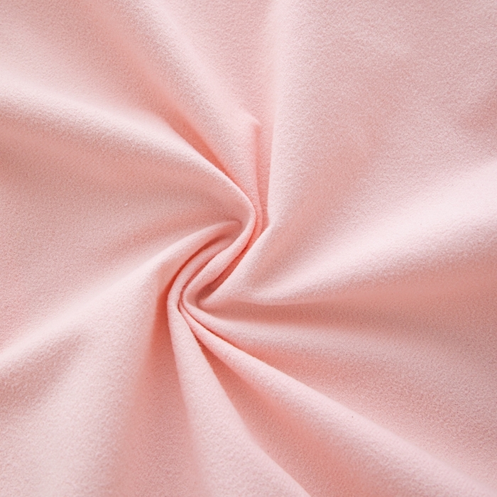 91家纺网 家纺一手货源 找家纺 沐沐家纺 2026新款仿棉绒三角靠背带头枕 樱花粉