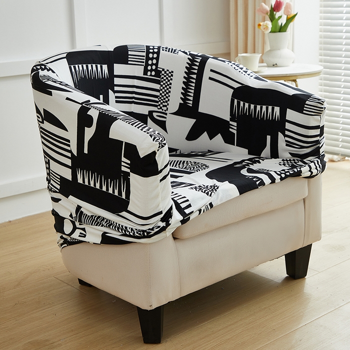 91家纺网 家纺一手货源 找家纺 逐日沙发套2025新款半圆沙发椅套 静逸