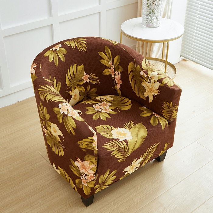 91家纺网 家纺一手货源 找家纺 逐日沙发套2025新款半圆沙发椅套 维朵咖