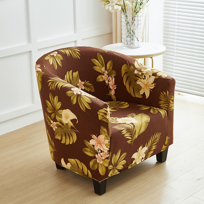 91家纺网 家纺一手货源 找家纺 逐日沙发套2025新款半圆沙发椅套 维朵咖