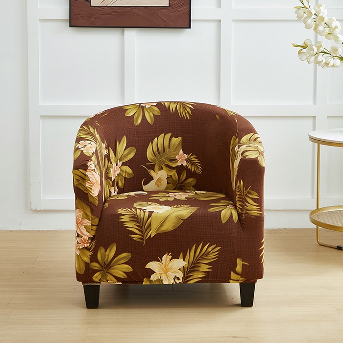 91家纺网 家纺一手货源 找家纺 逐日沙发套2025新款半圆沙发椅套 维朵咖