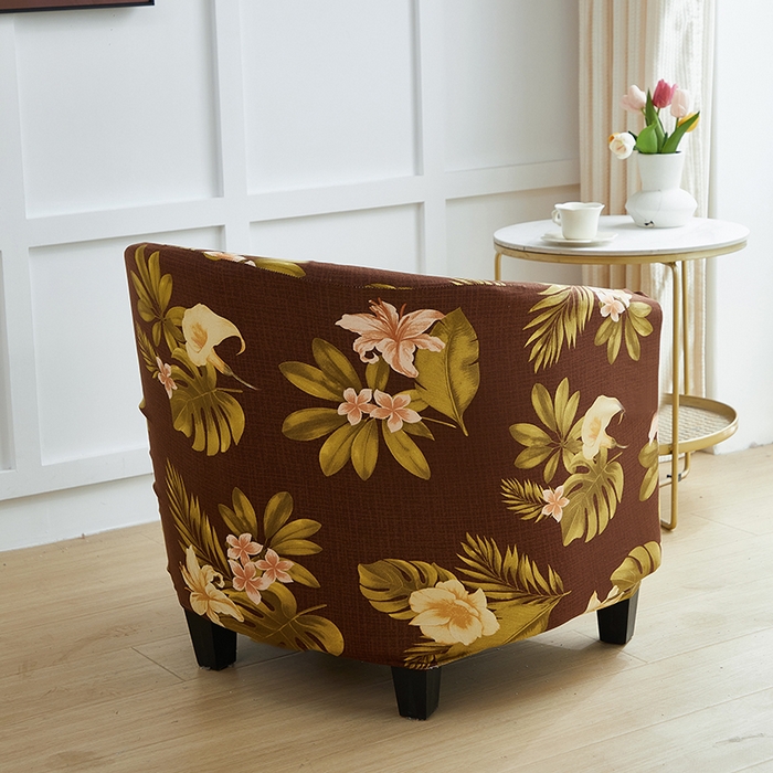 91家纺网 家纺一手货源 找家纺 逐日沙发套2025新款半圆沙发椅套 维朵咖