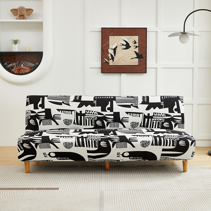 91家纺网 家纺一手货源 找家纺 逐日沙发套2025新款全包弹力沙发床套 静逸