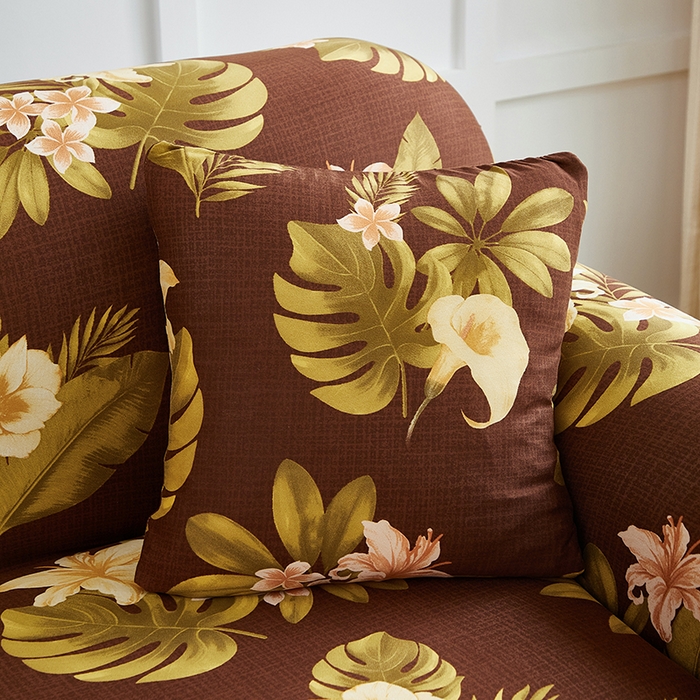 91家纺网 家纺一手货源 找家纺 逐日沙发套2025新款沙发套 维朵咖