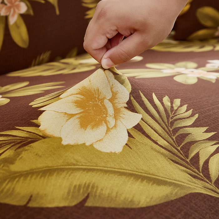 91家纺网 家纺一手货源 找家纺 逐日沙发套2025新款沙发套 维朵咖