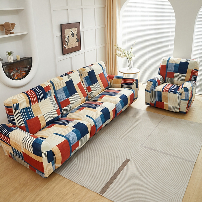 91家纺网 家纺一手货源 找家纺 逐日沙发套2025新款芝华仕沙发套 格瑞雅