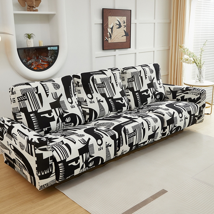 91家纺网 家纺一手货源 找家纺 逐日沙发套2025新款芝华仕沙发套 静逸