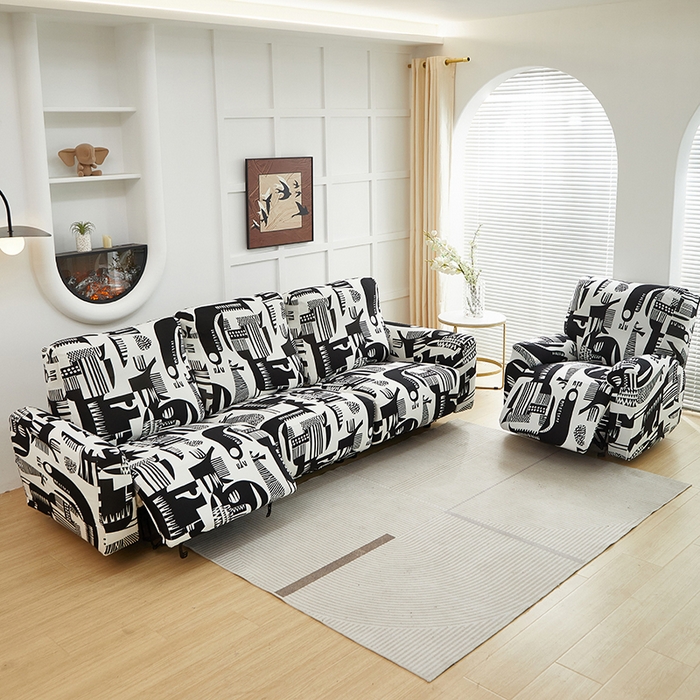 91家纺网 家纺一手货源 找家纺 逐日沙发套2025新款芝华仕沙发套 静逸