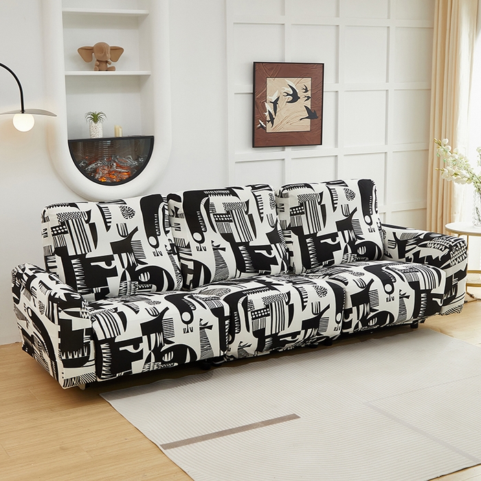 91家纺网 家纺一手货源 找家纺 逐日沙发套2025新款芝华仕沙发套 静逸