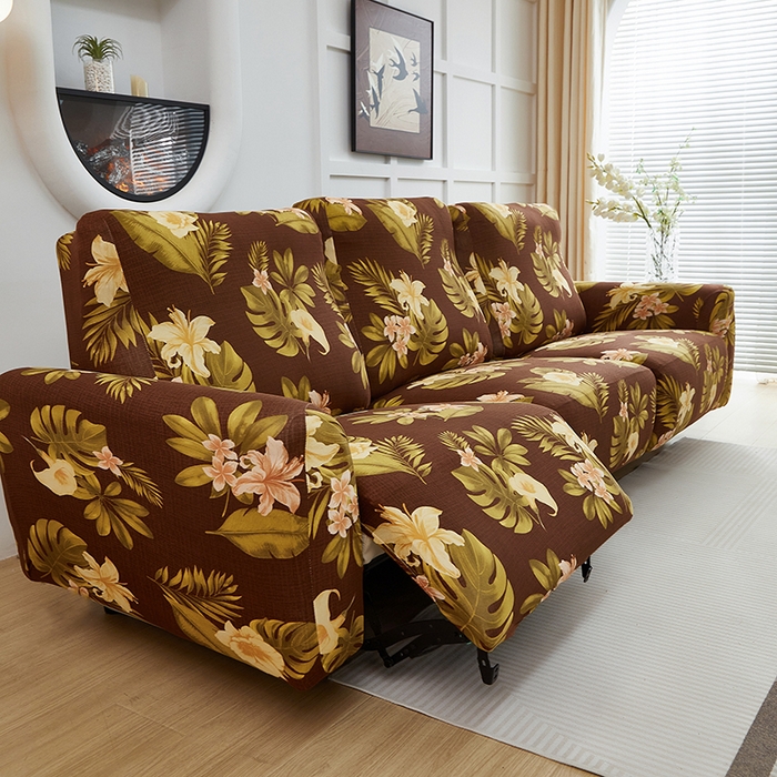 91家纺网 家纺一手货源 找家纺 逐日沙发套2025新款芝华仕沙发套 维朵咖