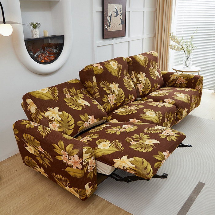 91家纺网 家纺一手货源 找家纺 逐日沙发套2025新款芝华仕沙发套 维朵咖