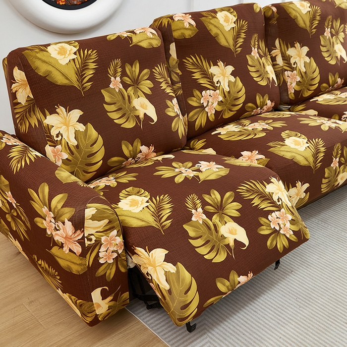 91家纺网 家纺一手货源 找家纺 逐日沙发套2025新款芝华仕沙发套 维朵咖