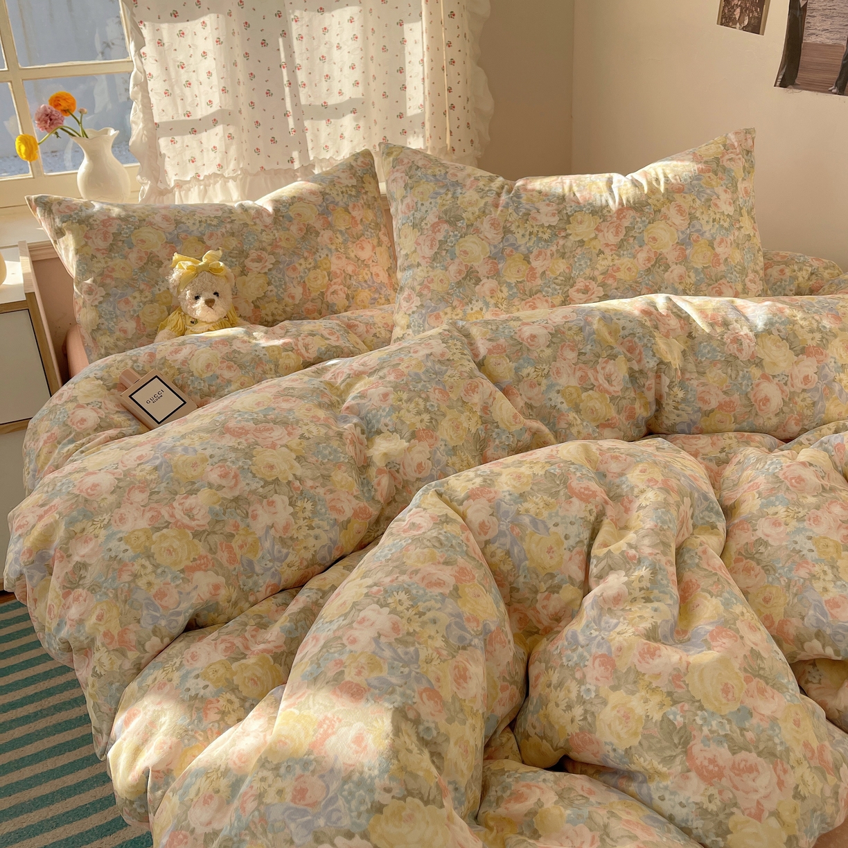 91家纺网 家纺一手货源 找家纺 （总）瑞莱 2025新款亲肤舒适全棉纯棉印花单被套系列