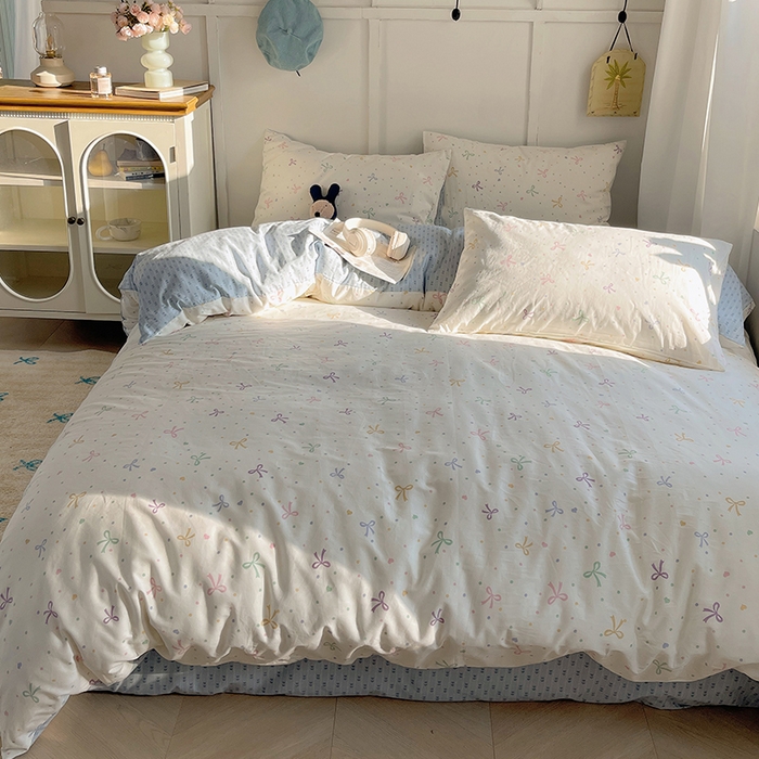 91家纺网 家纺一手货源 找家纺 （总）瑞莱 2025新款亲肤舒适全棉纯棉印花单被套系列