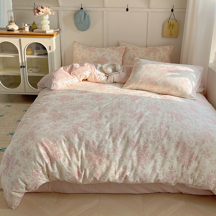 91家纺网 家纺一手货源 找家纺 （总）瑞莱 2025新款亲肤舒适全棉纯棉印花单被套系列