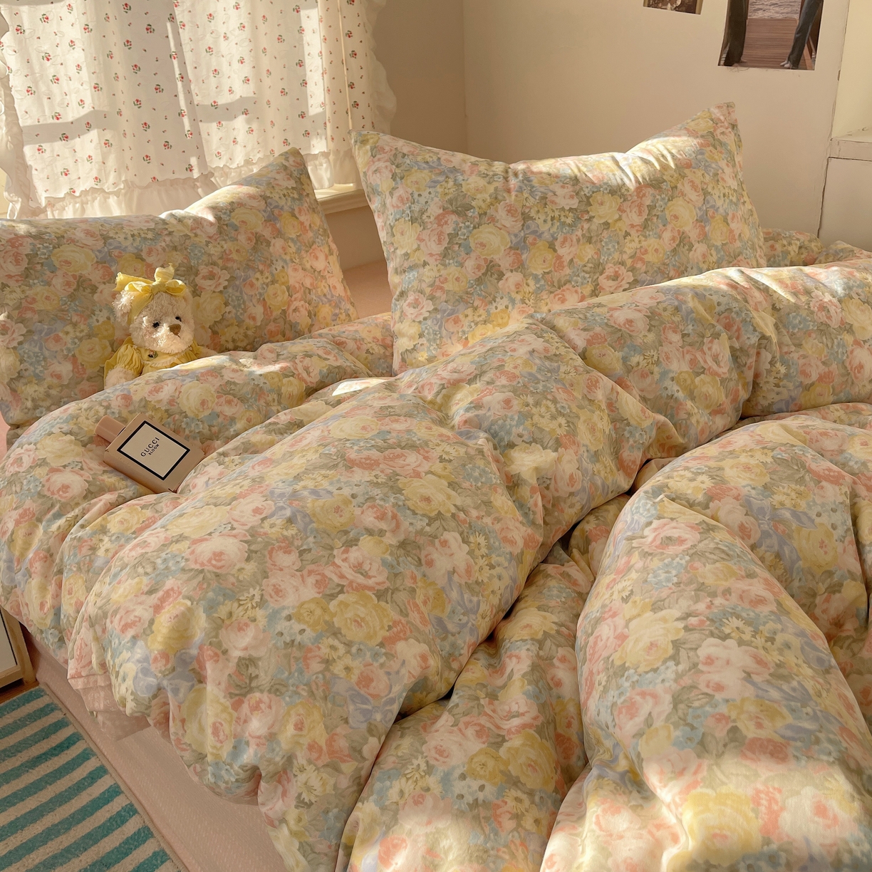 91家纺网 家纺一手货源 找家纺 （总）瑞莱 2025新款亲肤舒适全棉纯棉印花单被套系列